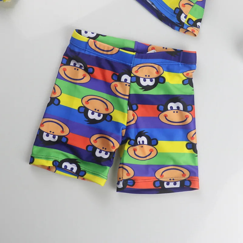 Shorts Boys Cartoon Pattern