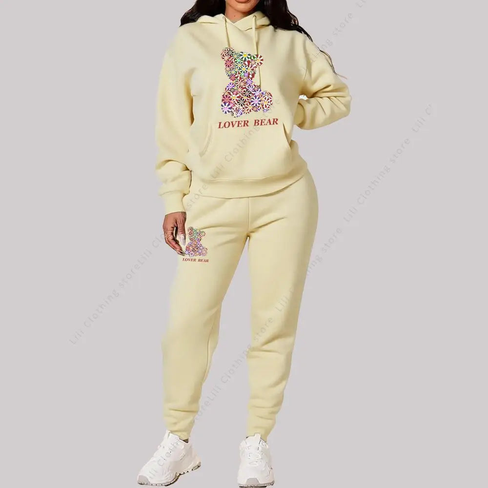 Women's Sets Hoodies Pants Outfits