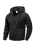 Men's Zip Hoodie Jacket Hooded