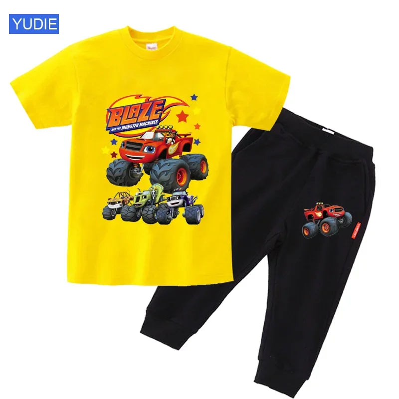 Cartoon Kids T-Shirts Baby Boys Cool Summer T Shirt Children Boy Girl Clothes
