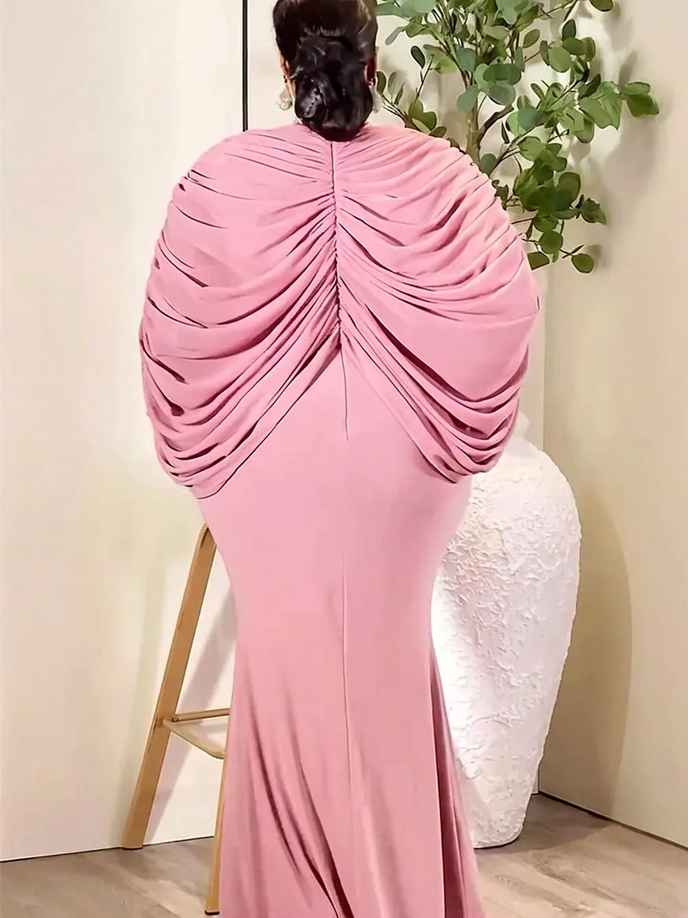 Elegant African Dresses for Women Plus Size Outfits Evening Party