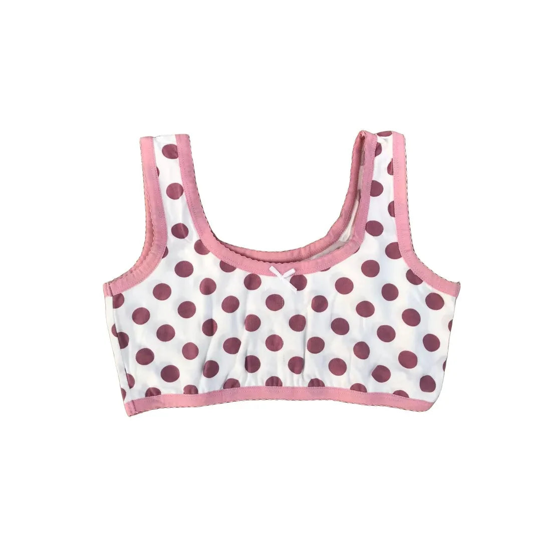 Teen Girl Training Bra Top Breathable Cotton