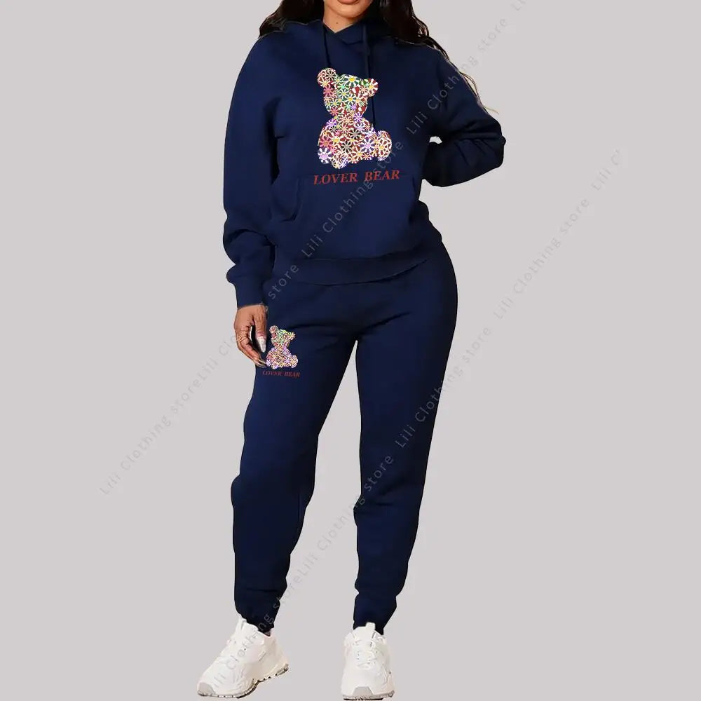 Women's Sets Hoodies Pants Outfits