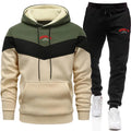 Autumn Winter Men Sporty Jogger Set Hoodies Sweatshirt Casual Urban Fashion