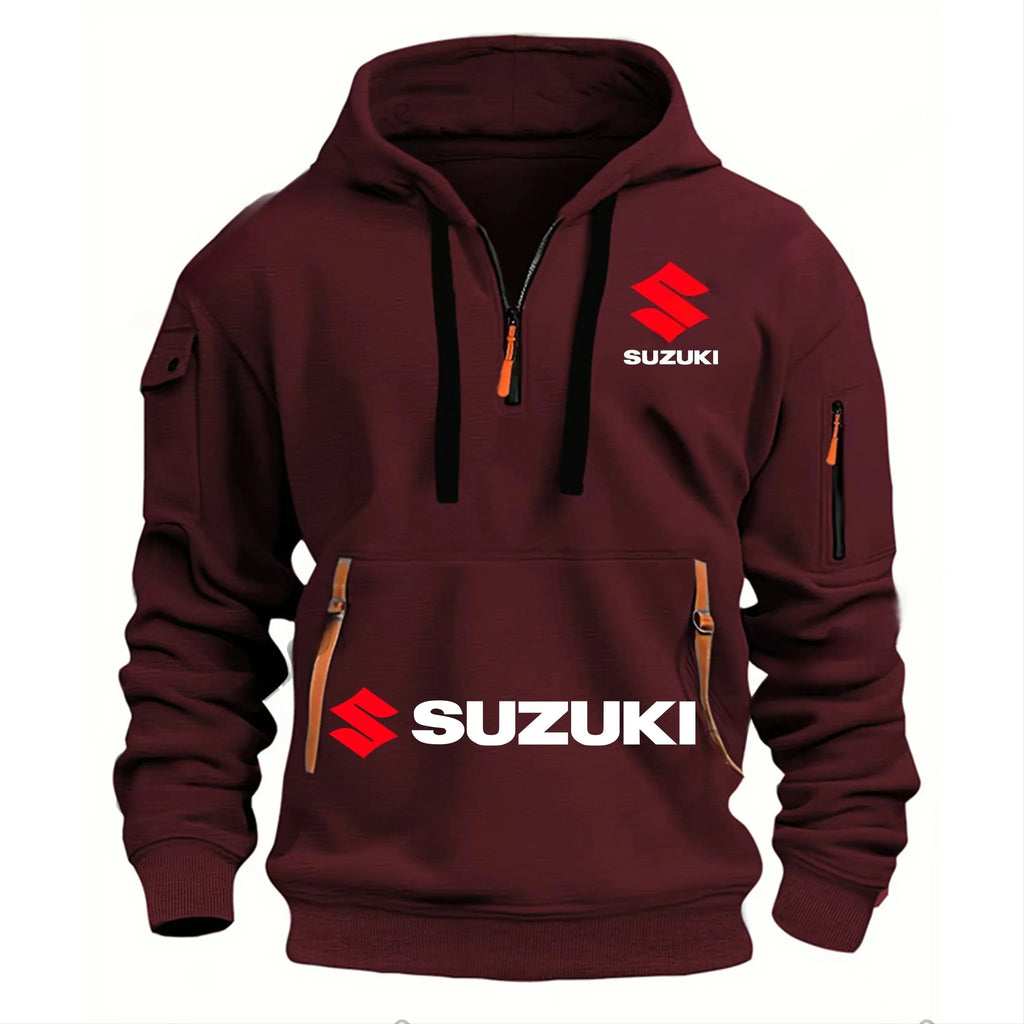 Suzuki's new men's hooded sweatshirt