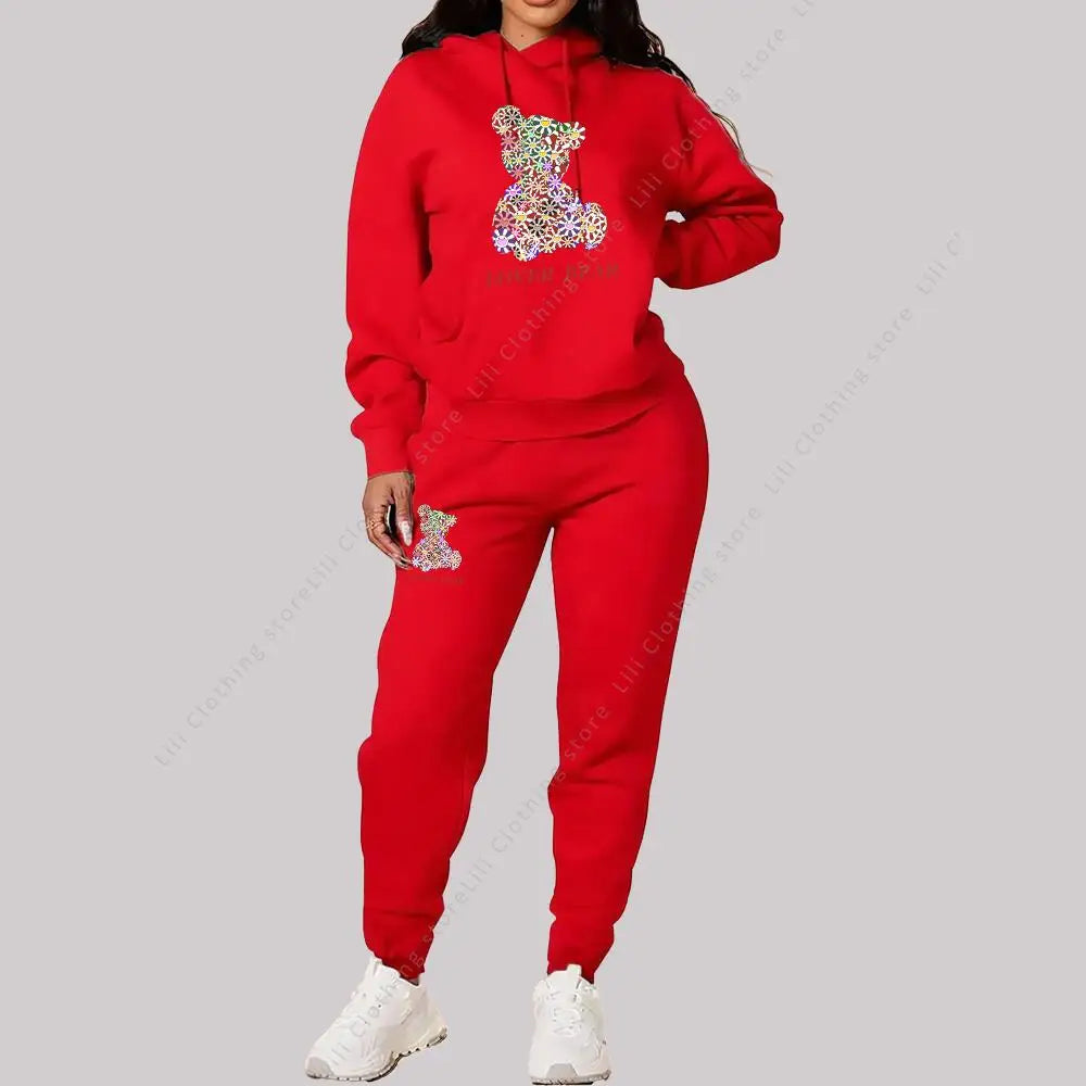 Women's Sets Hoodies Pants Outfits