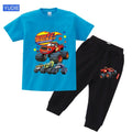 Cartoon Kids T-Shirts Baby Boys Cool Summer T Shirt Children Boy Girl Clothes