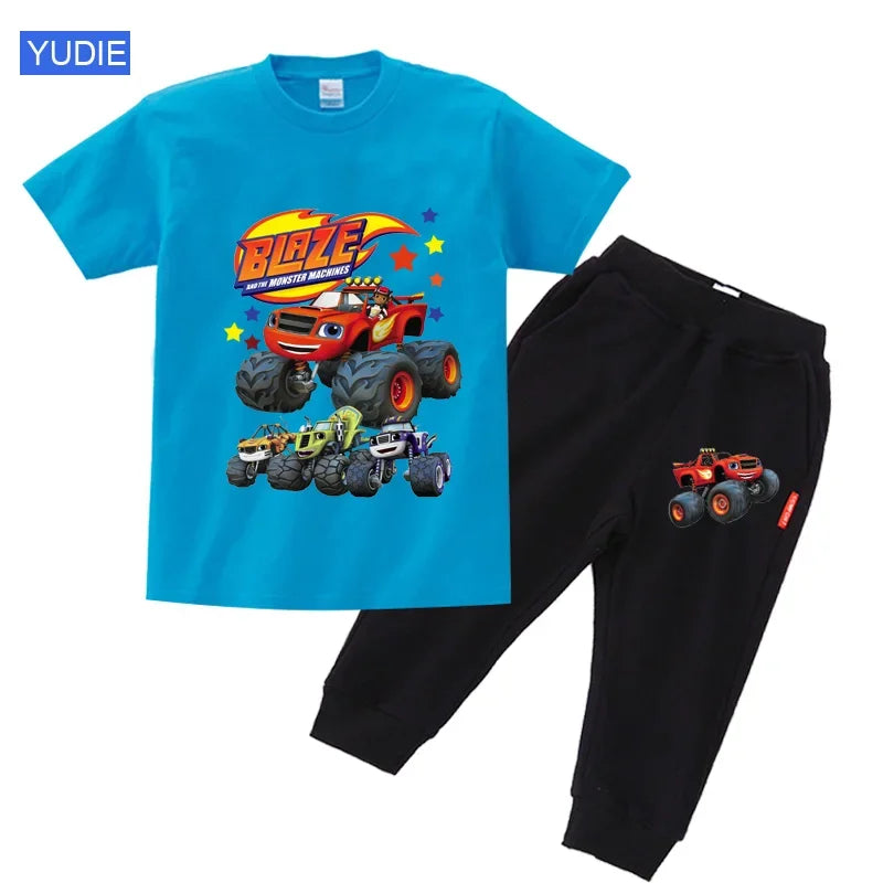 Cartoon Kids T-Shirts Baby Boys Cool Summer T Shirt Children Boy Girl Clothes