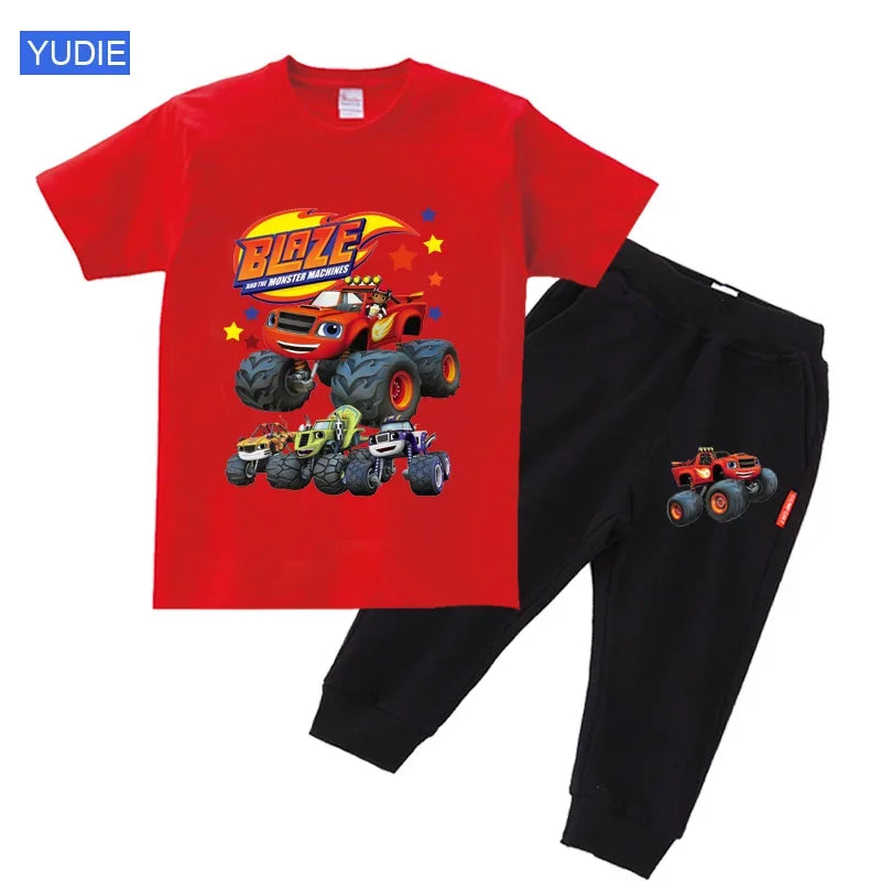 Cartoon Kids T-Shirts Baby Boys Cool Summer T Shirt Children Boy Girl Clothes