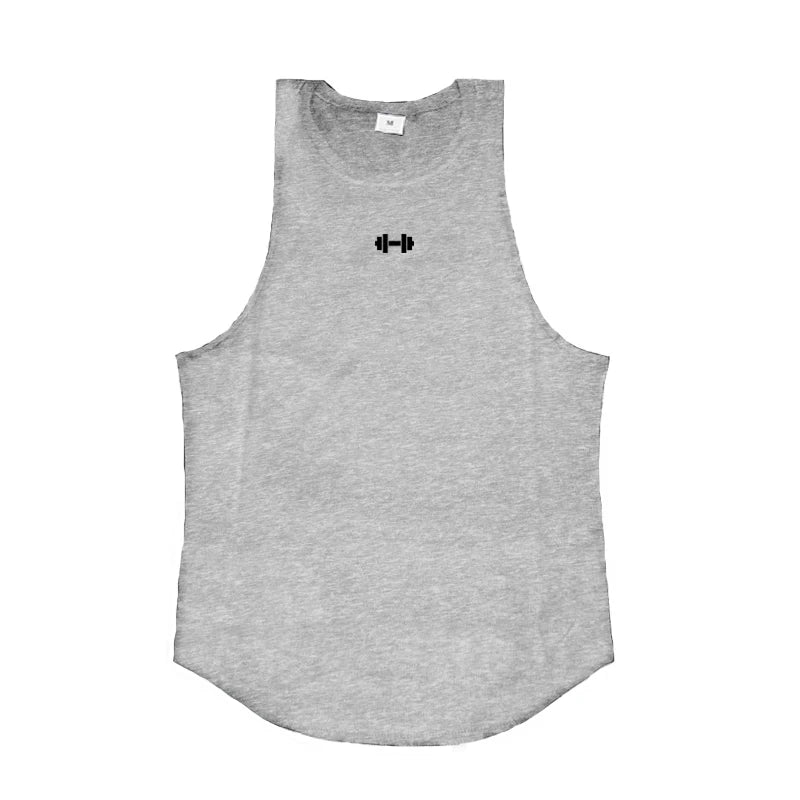 Gym Bodybuilding Fitness Muscle Clothing Summer Cotton Breathable