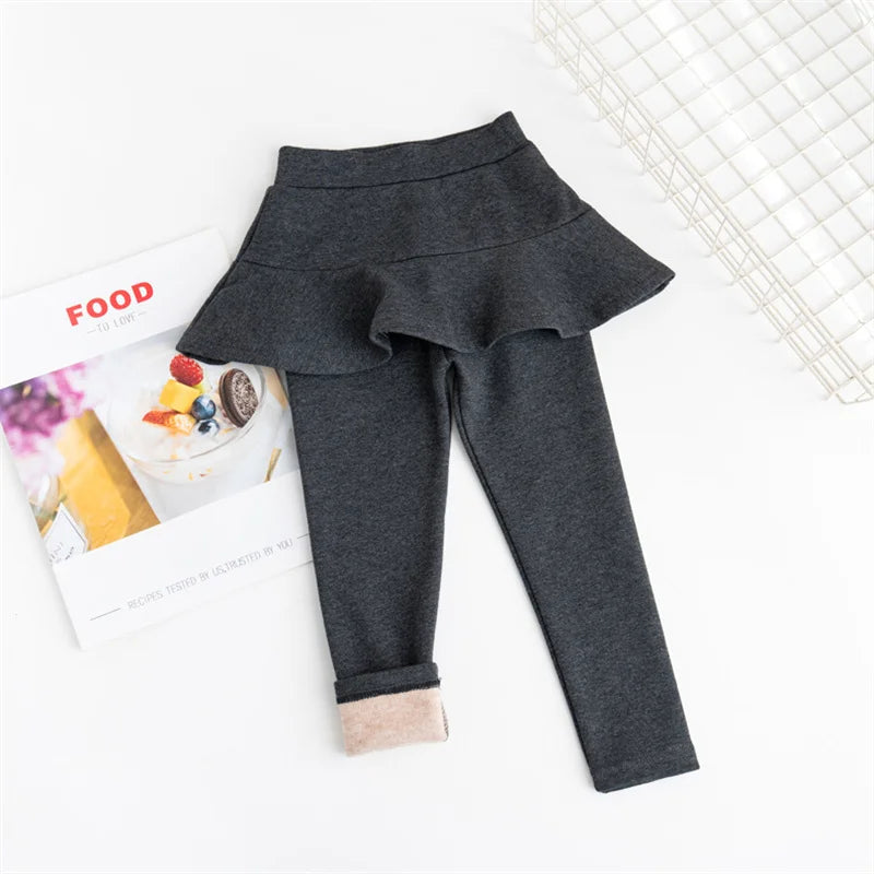 Girls Spring Autumn Skirt Pants Kids