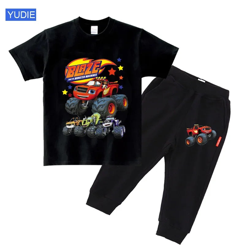 Cartoon Kids T-Shirts Baby Boys Cool Summer T Shirt Children Boy Girl Clothes