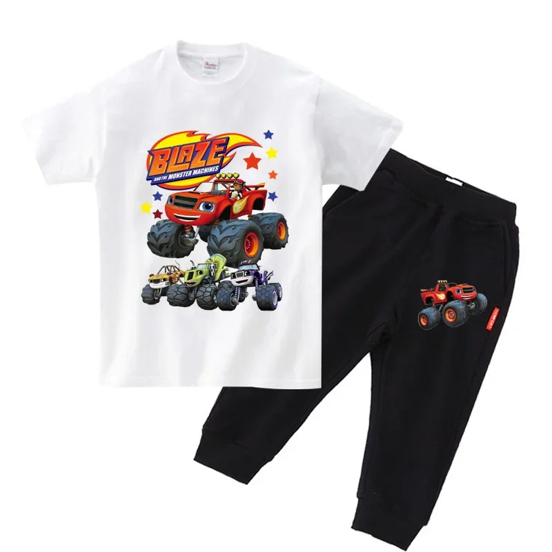Cartoon Kids T-Shirts Baby Boys Cool Summer T Shirt Children Boy Girl Clothes