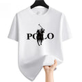 Summer Fashion Brand  Men's Clothes Business Casual Short-sleeved T-shirt Loose