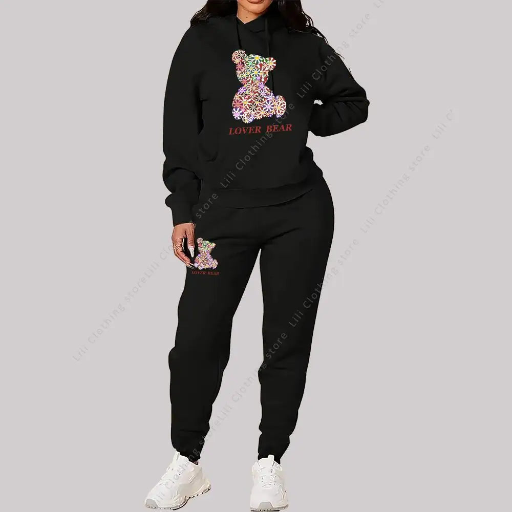 Women's Sets Hoodies Pants Outfits