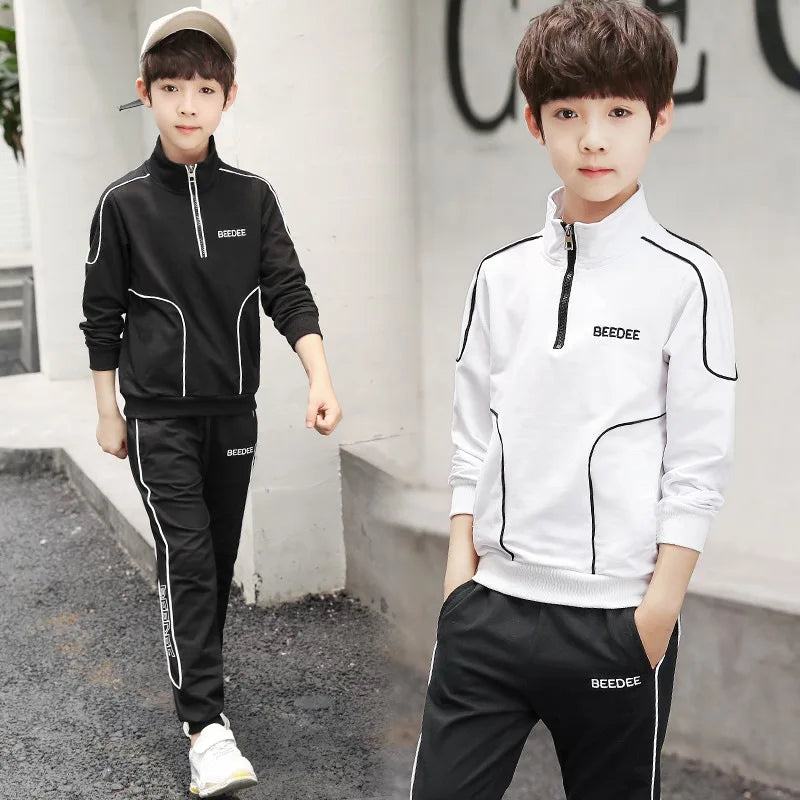 Spring Autumn Teenager Boys Clothing Sets