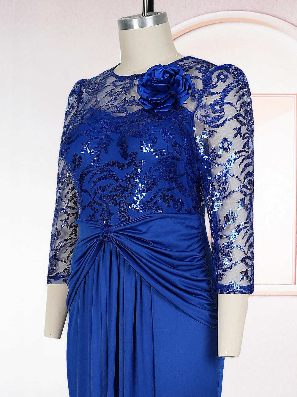 Plus Size African Party Dresses for Women Dashiki Sequin Sexy Bodycon