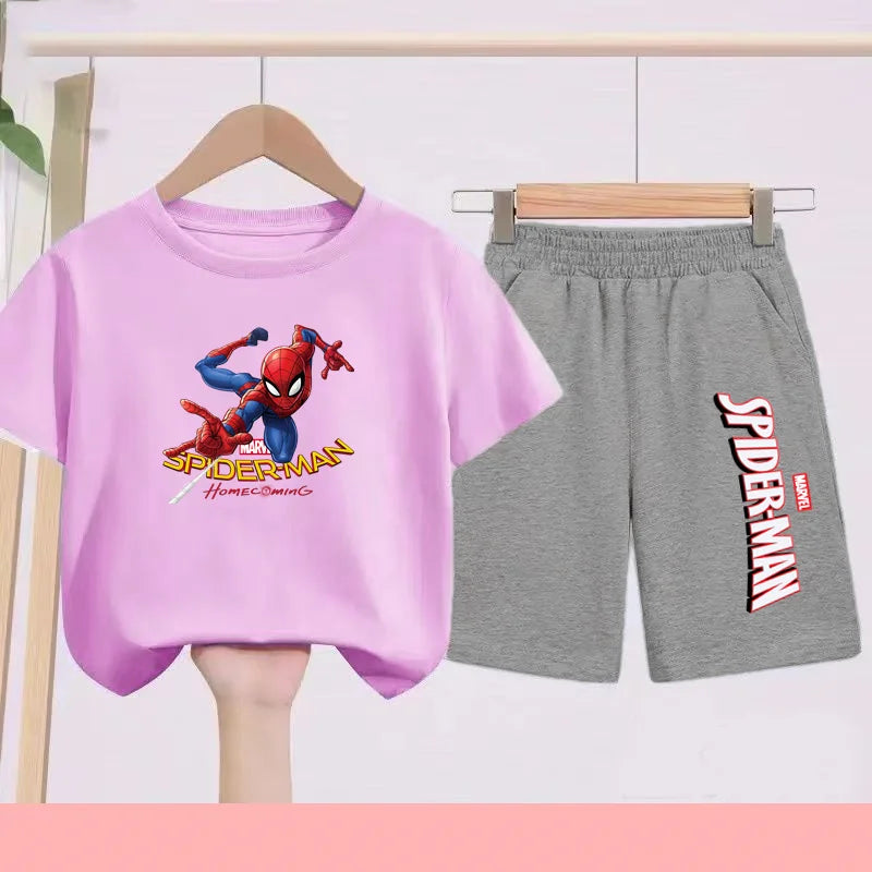 Children's Summer Cartoon Animation Printed Set