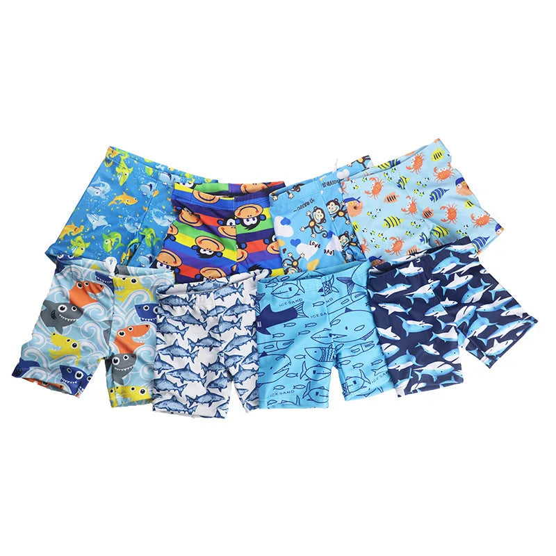 Shorts Boys Cartoon Pattern