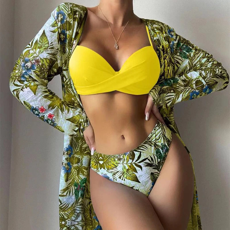 Cikini-Three-Piece Bikini Set