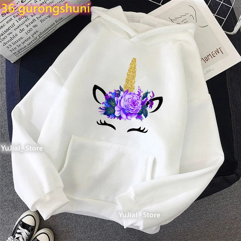 Women Glitter Pink Flowers Sweatshirt Girls Long-Sleeved Winter/Spring/Autumn Clothes