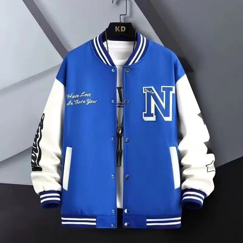 Men's Spring Jacket American Style Baseball Jacket Men's Thin Jacket