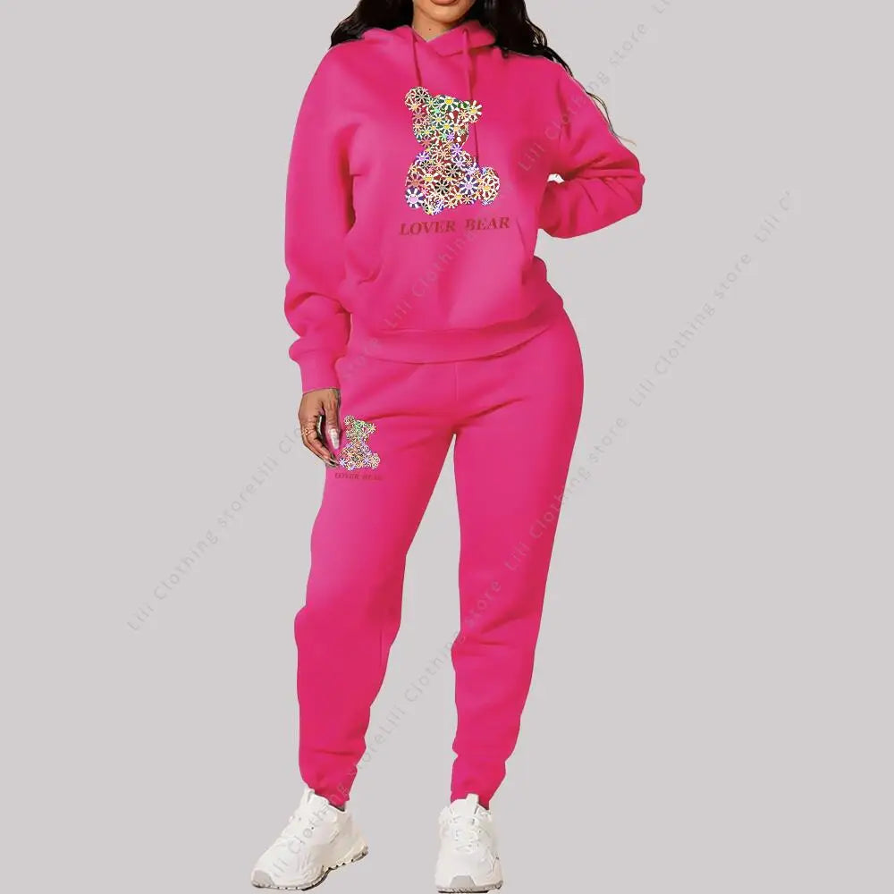 Women's Sets Hoodies Pants Outfits