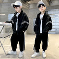 Spring Autumn Teenager Boys Clothes Suits Children New