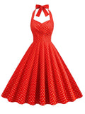 50s Vintage Rockanilly Pinup Party Short Evening Dress