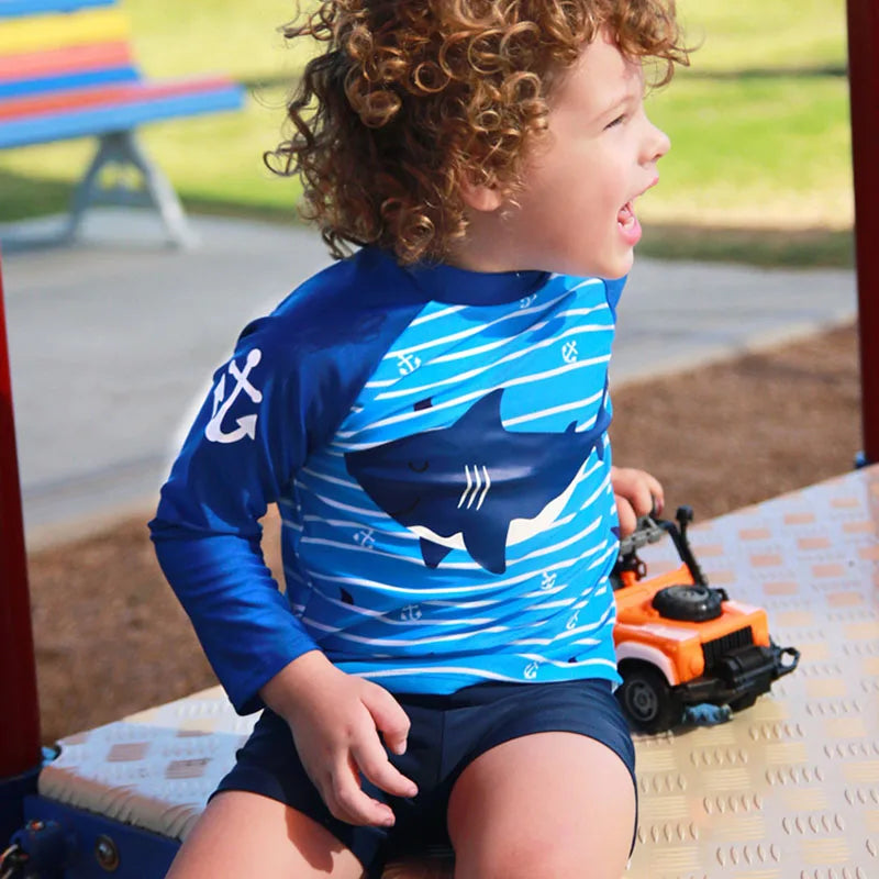 Boys Swim Wear Two Pieces Set