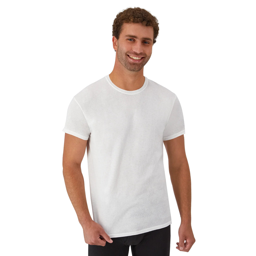 T-Shirt Undershirt Pack, Moisture-Wicking Cotton T-Shirts for Men, Men'S Clothing