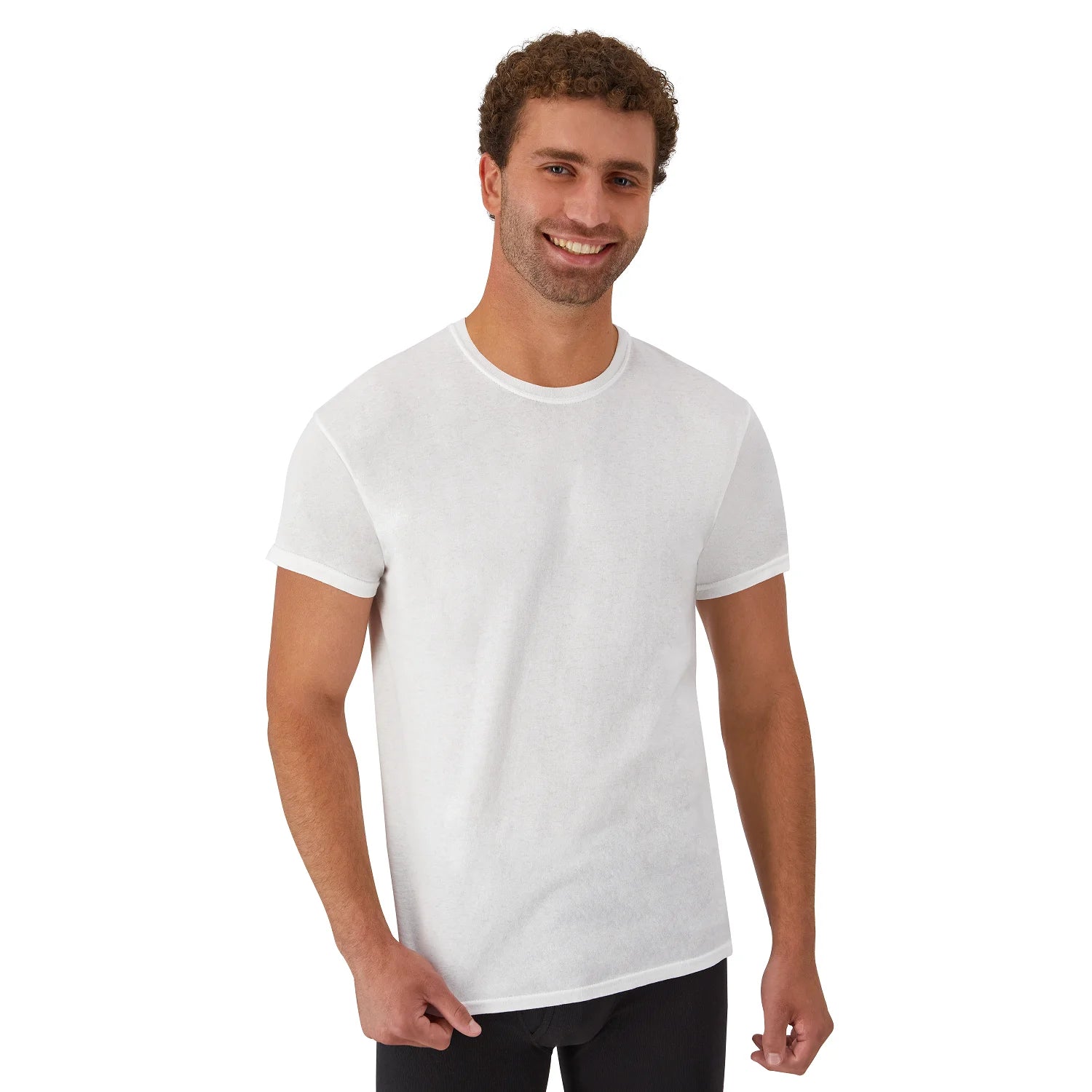 T-Shirt Undershirt Pack, Moisture-Wicking Cotton T-Shirts for Men, Men'S Clothing