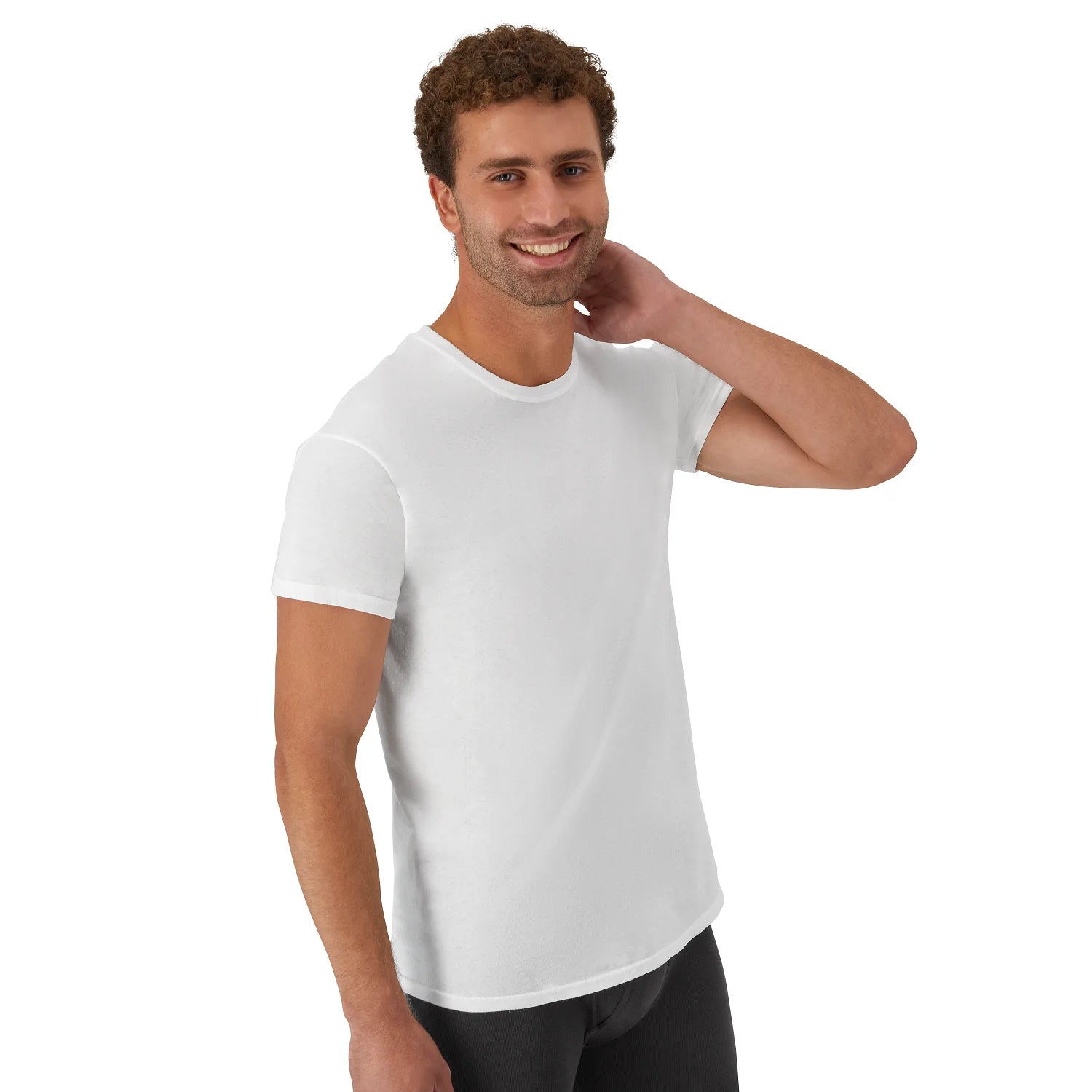 T-Shirt Undershirt Pack, Moisture-Wicking Cotton T-Shirts for Men, Men'S Clothing